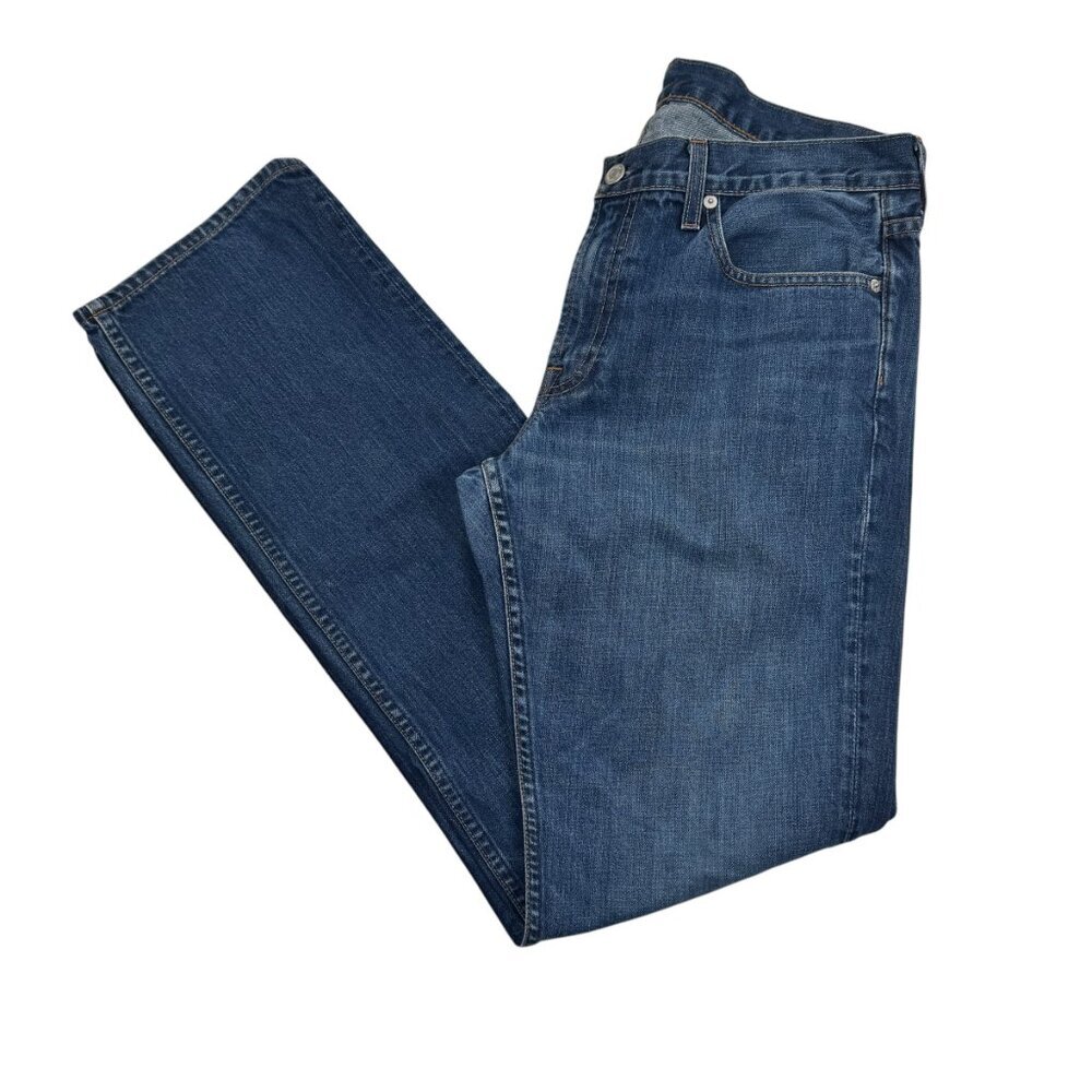 Bonobos Medium/Dark Wash Straight Leg Jeans Men's Size 33/34